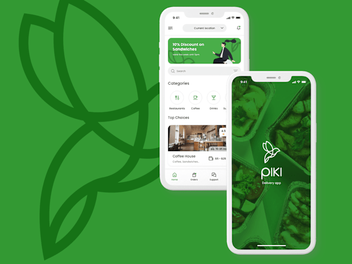 Cover image for Piki Delivery App🛵💚