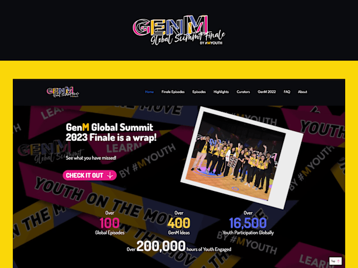 Cover image for GenM Youth Global Summit