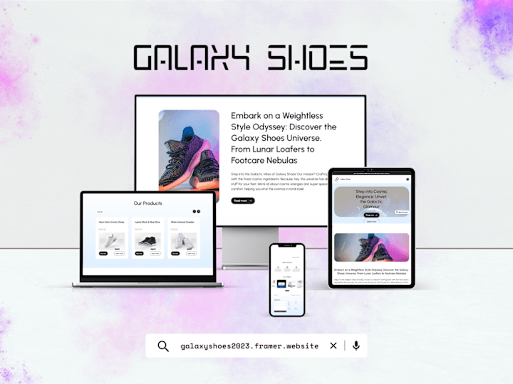 Cover image for Galaxy Shoes: User Case (Template Customization)