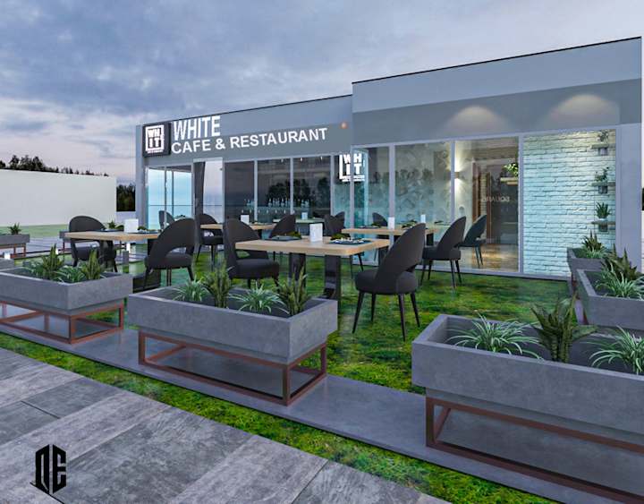 Cover image for White cafe