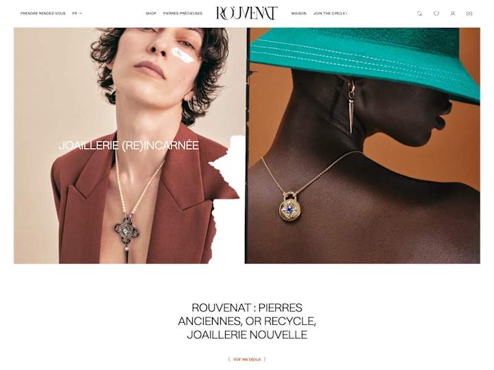 Cover image for Landing Page for Rouvenat