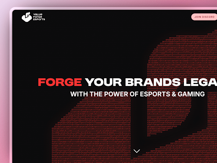 Cover image for ValueForge Esports Website Design