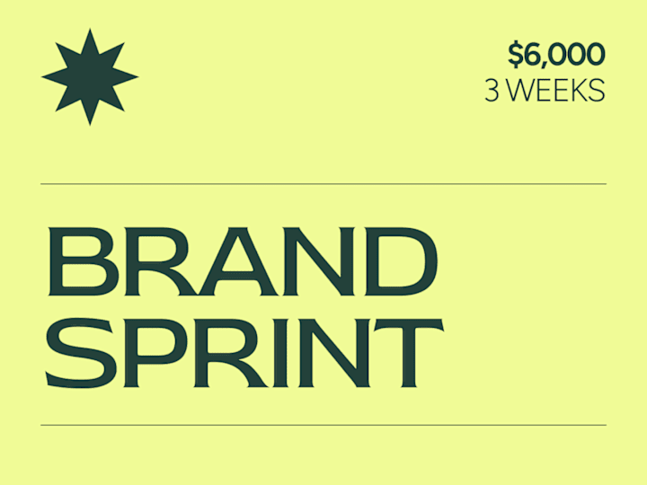 Cover image for Brand Sprint