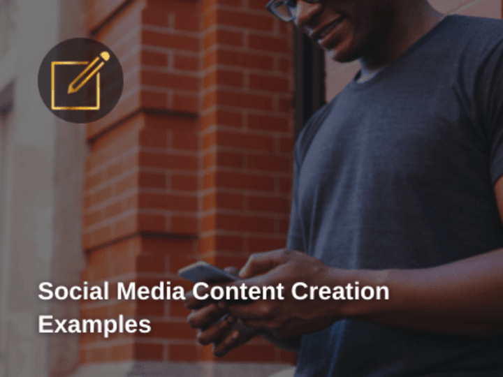 Cover image for Social Media Content Creation Examples