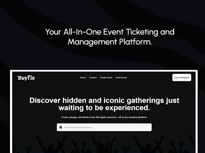 Cover image for BuyTix Event Platform Development