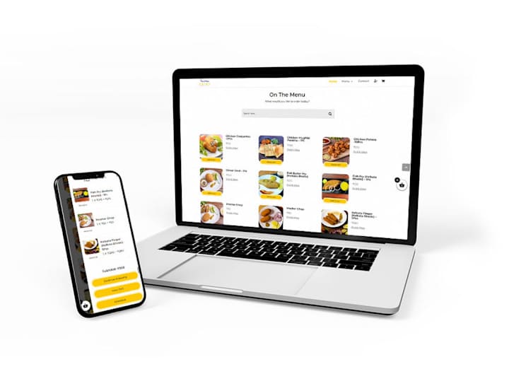 Cover image for Machhli Baba Fries - E-commerce website for a restaurant