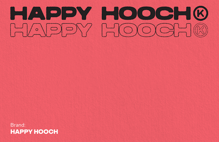 Cover image for HAPPY HOOCH (Brand Design)