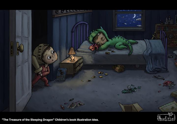 Cover image for Children's Book Illustrations Portfolio