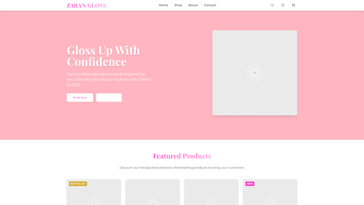 Cover image for Zara's Gloss Store