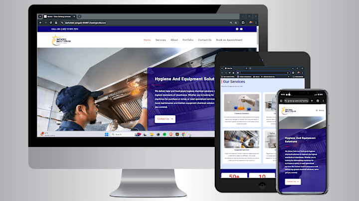 Cover image for Sinar Bintang Services - Website