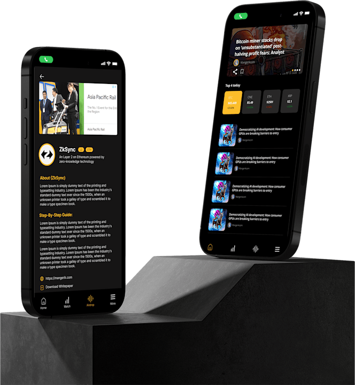 Cover image for Real-Time Cryptocurrency News App Development