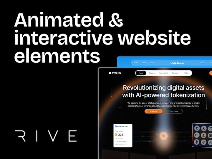 Cover image for Animated and Interactive UI and Bento Website Elements