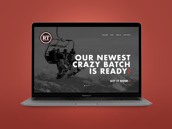 Cover image for Red Thread Brewing Website