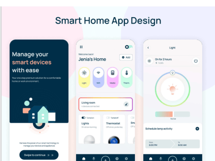 Cover image for Smart Home App Design