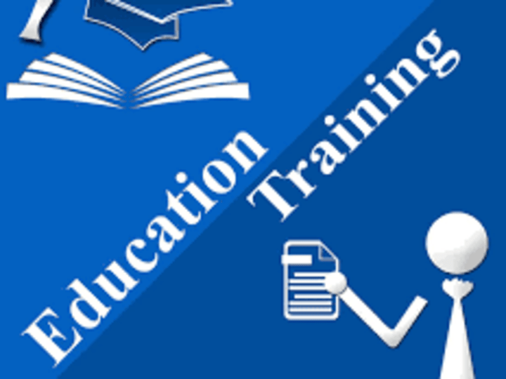 Cover image for Education and training