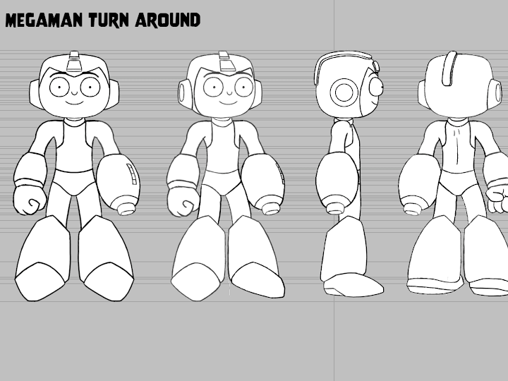 Cover image for Megaman Character Design And Turnaround