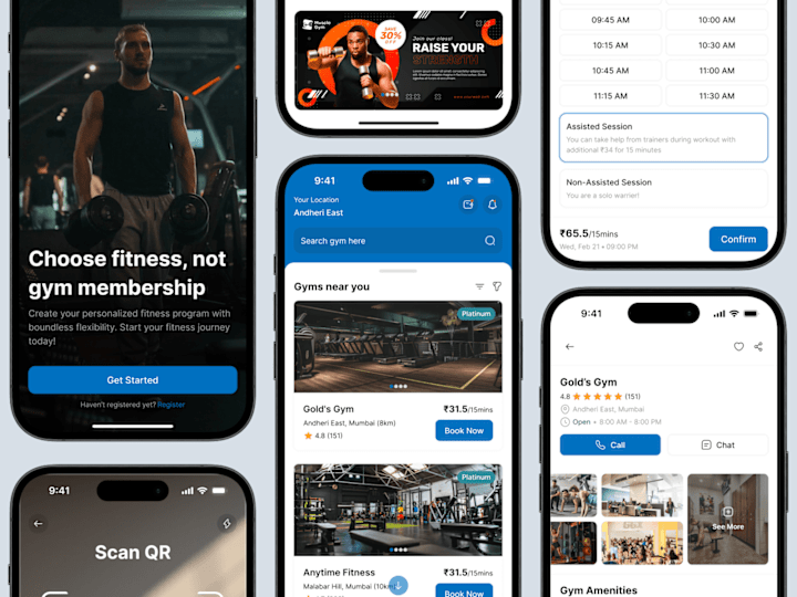 Cover image for Gym Finder App