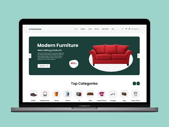 Cover image for Full Funnel E-commerce website