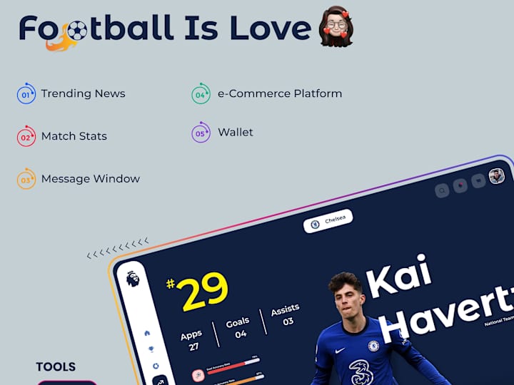 Cover image for Football Web UI/UX