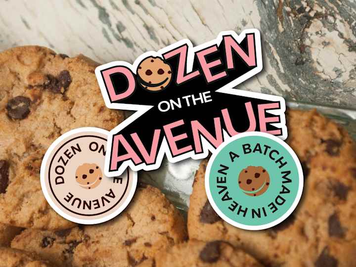 Cover image for Dozen on the Avenue - Brand Design for a Cookie Shop