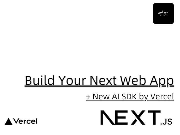 Cover image for Next Web App + AI SDK powered by NEXTJS & Vercel