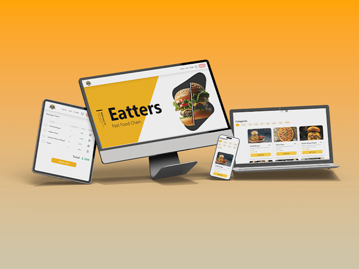 Cover image for Eatter - Food Ordering Web App