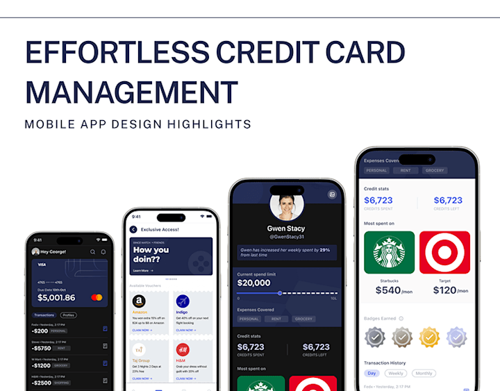 Cover image for Effortless Credit card Management