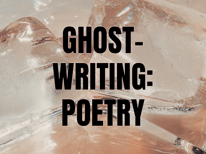 Cover image for Ghostwriting: Poetry