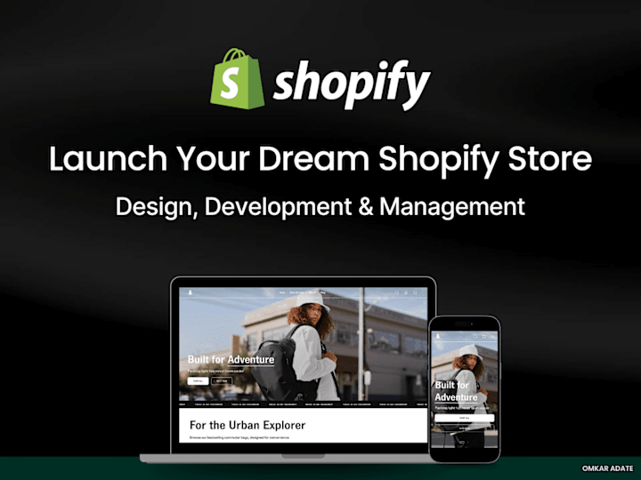 Cover image for Shopify Website Design, Development and Management