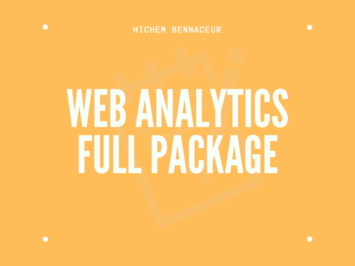 Cover image for Web an analytics Full package(Audit to Quality assurance)