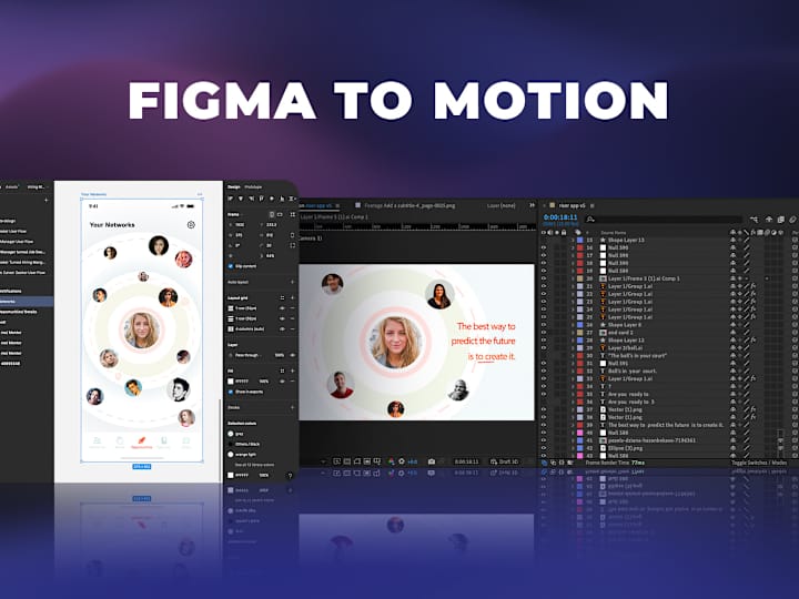Cover image for figma to motion graphics