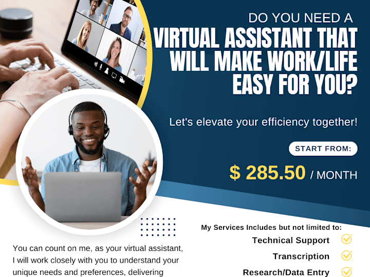 Cover image for Reliable Virtual Assistant Services With Gabriel