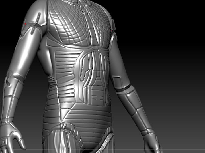 Cover image for Wire scifi 3D Model :: Behance