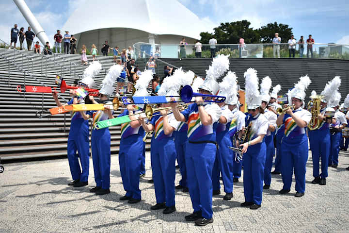 Cover image for Families and individuals celebrate, educate at Navy Pier Pride