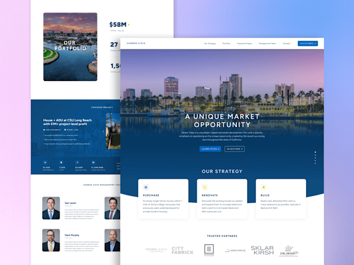 Cover image for Corporate Landing Page Web Design & Development