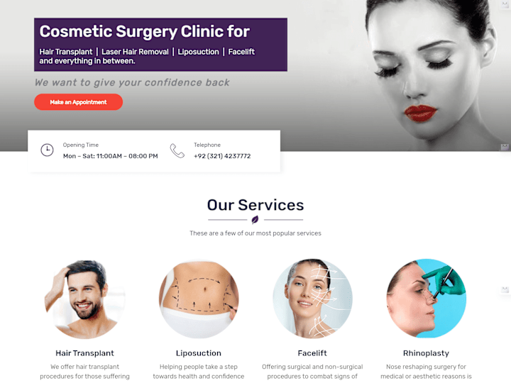 Cover image for Dr Muhammad Tahir - Laser Praxis Cosmetic Surgery Clinic