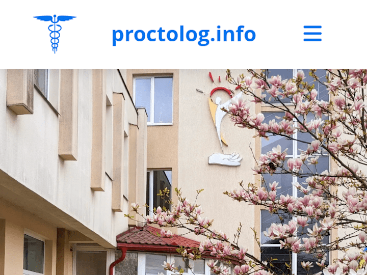 Cover image for Proctolog.info — informational medical website