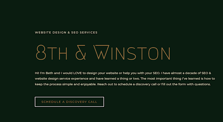 Cover image for SEO & Website Design | Digital Marketing | 8th & Winston