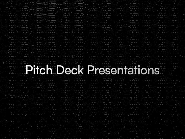 Cover image for Minimalistic Pitch Deck Design: Fast & Clear