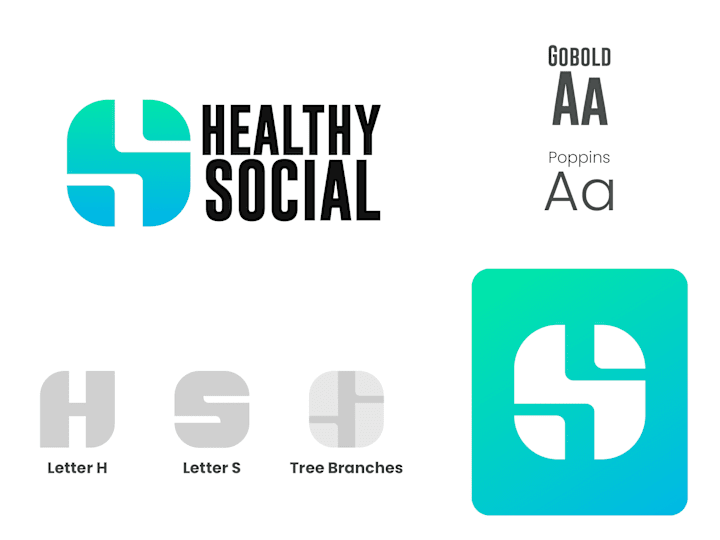 Cover image for Logo Branding: Healthy Social