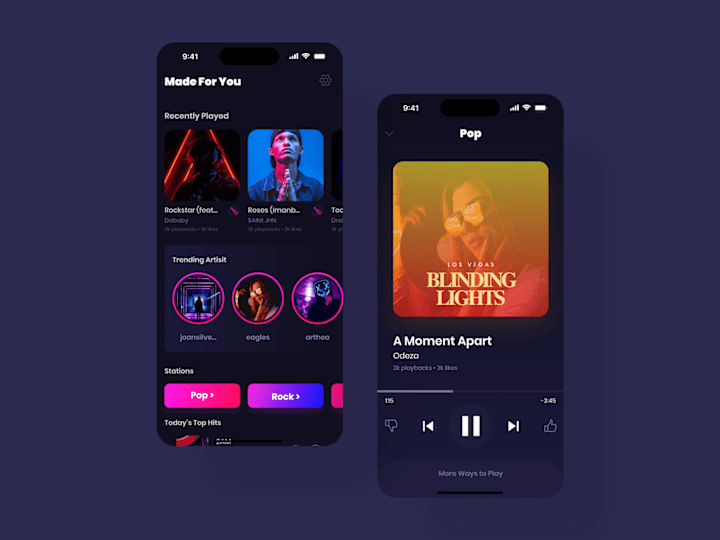 Cover image for Music Player Design