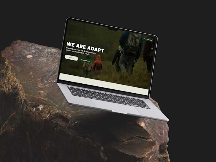Cover image for Adapt Retreats Framer Website & Branding
