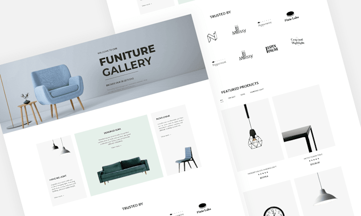 Cover image for Furnitur Homepage – Instant