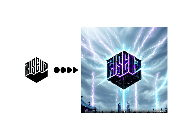 Cover image for I Turned Rise Up's Logo into an Amazing Visual Illusion

