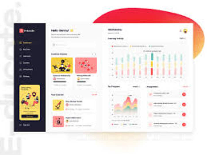 Cover image for EdTech Dashboard Development Project