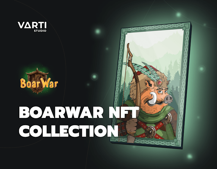 Cover image for Boar War : UX/UI Design | NFT Website Design