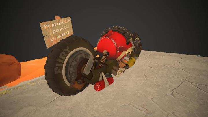Cover image for wasteland bike
