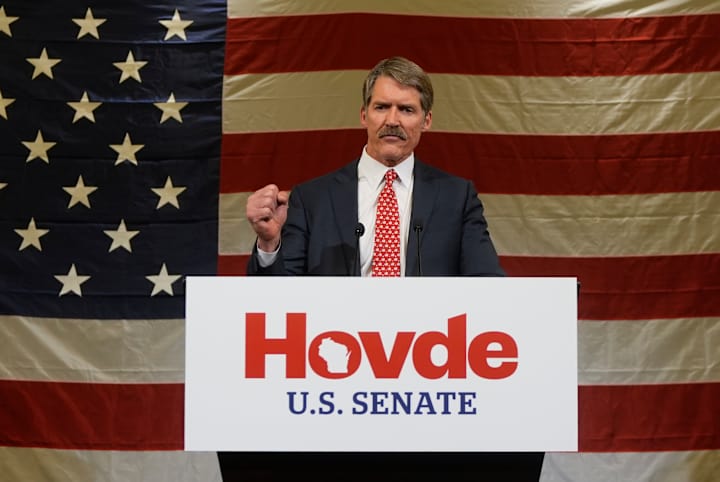 Cover image for Eric Hovde's Concession in Wisconsin Senate Race