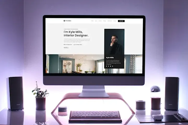 Cover image for Interior Desginer Wordpress website