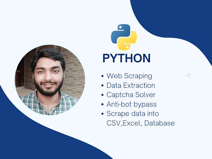 Cover image for I will Develop Web scraping script in python